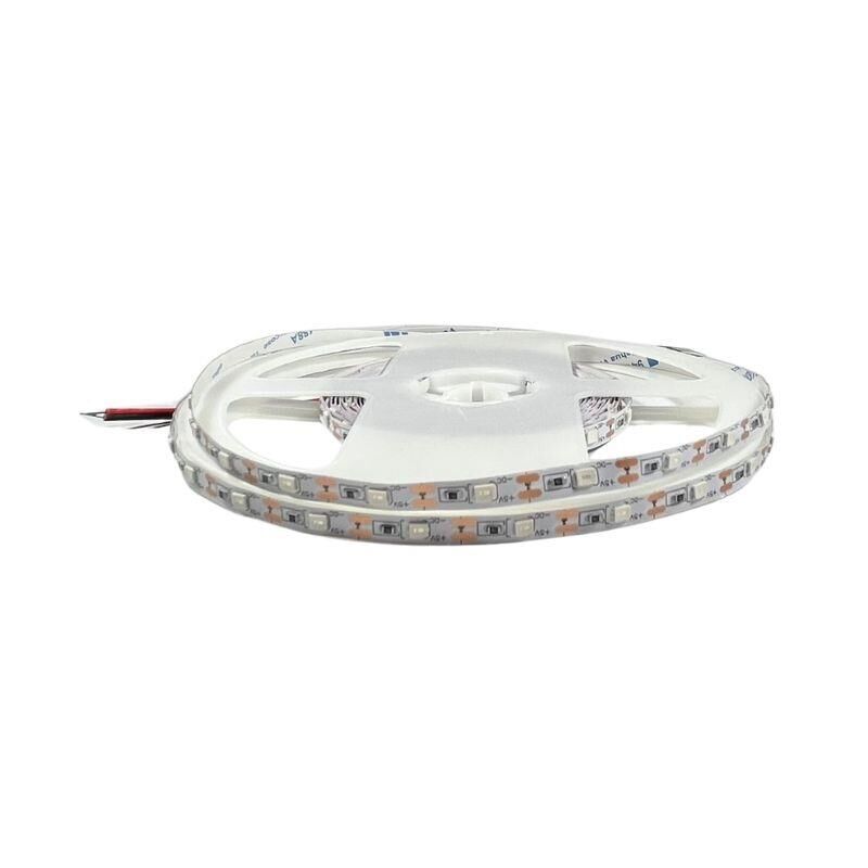 5V 2835 5mm 60 LED/m IP20 İç Mekan Mavi Şerit LED 5mt