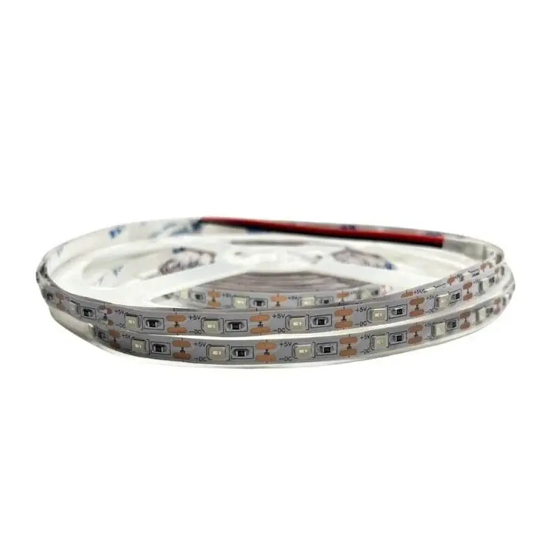 5V 2835 5mm 60 LED/m IP20 İç Mekan Yeşil Şerit LED