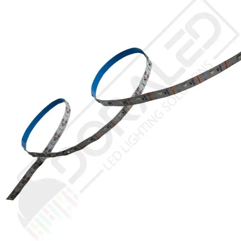 5V Şerit LED 2835 Amber Renk – 60 LED/m – 8mm – IP20 (İç Mekan) 5mt