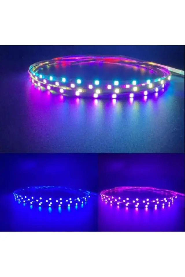 5 Volt 5MM 90 Ledli RGB 3535 Şerit Led – 5 Metre