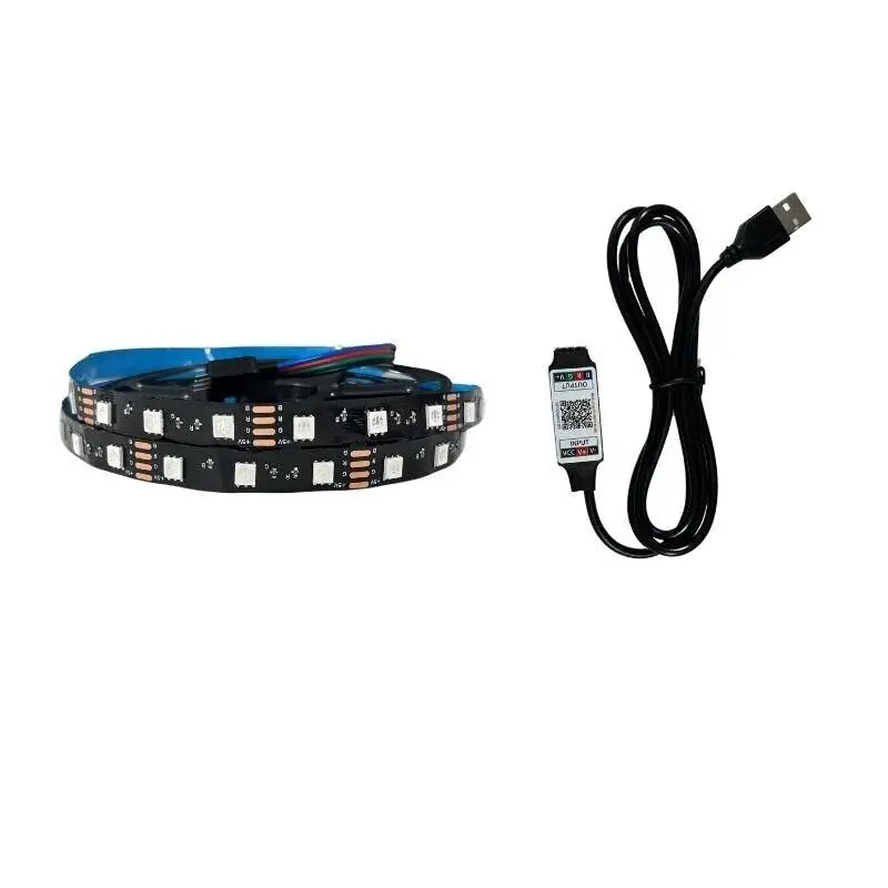 Telefon Kontrollü Bluetooth’lu Televizyon & Monitör Arkası RGB Şerit LED – 3 Metre (60 LED/m)