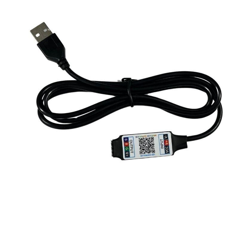 Telefon Kontrollü Bluetooth RGB Şerit LED – TV & Monitör Arkası (5 Metre | 60 LED/m)