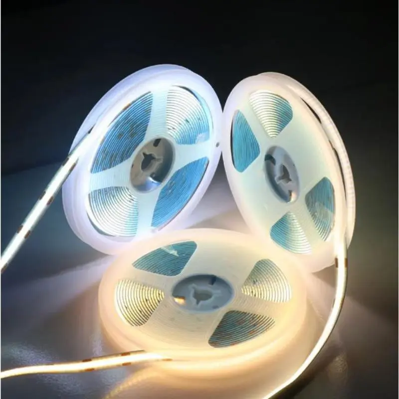 12V 8MM Esnek COB Şerit LED Gün Işığı 320 LED/m IP20 – 5 Metre
