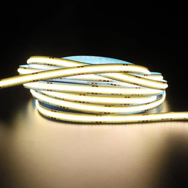 12V 8MM Esnek COB Şerit LED Gün Işığı 320 LED/m IP20 – 5 Metre