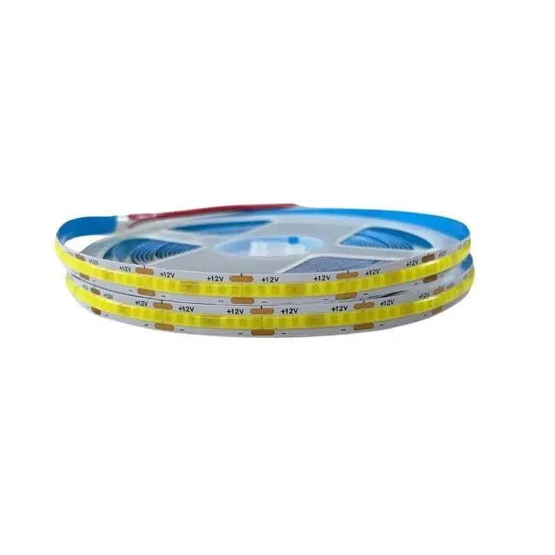 12V 8MM Esnek COB Şerit LED Beyaz Işık 320 LED/m IP20 – 5 Metre