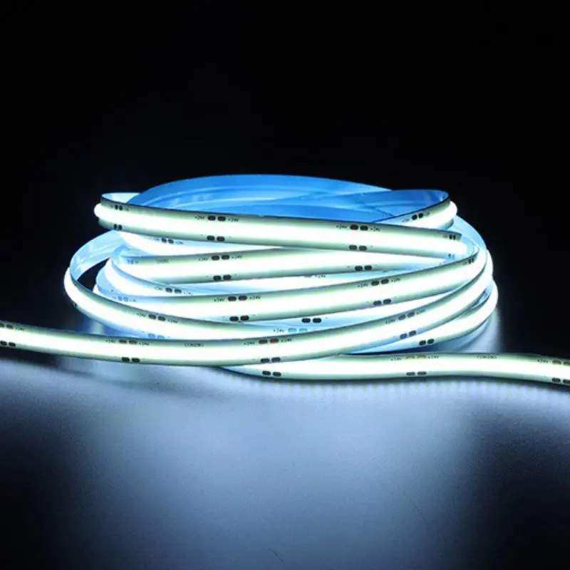 12V 8MM Esnek COB Şerit LED Beyaz Işık 320 LED/m IP20 – 5 Metre