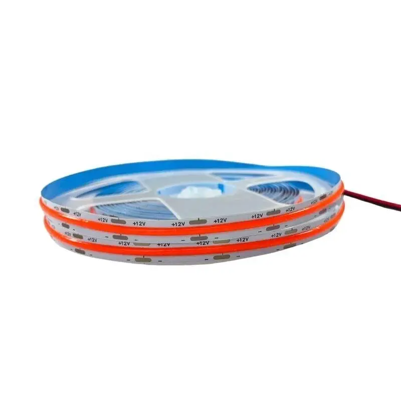 12V 8MM Esnek COB Şerit LED Kırmızı 320 LED/m IP20 – 5 Metre