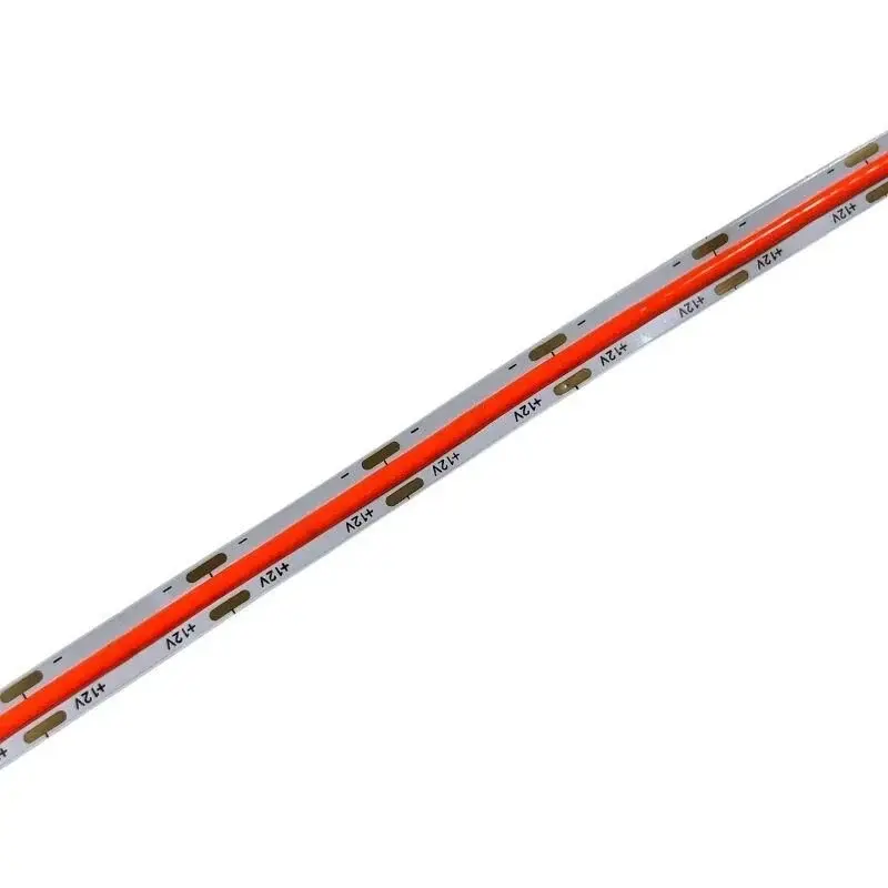 12V 8MM Esnek COB Şerit LED Kırmızı 320 LED/m IP20 – 5 Metre