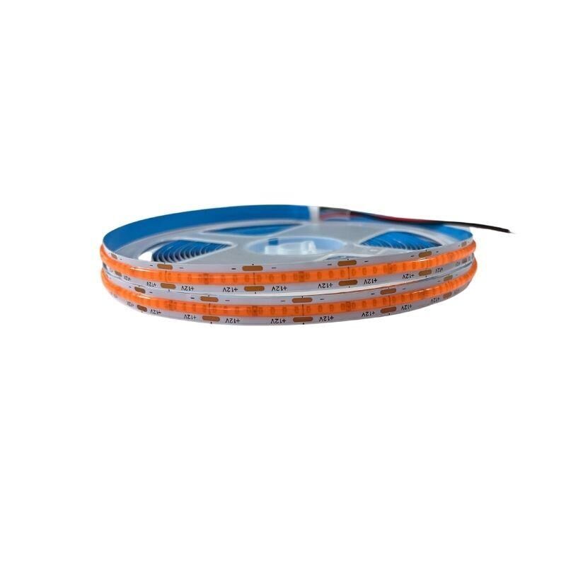 12V 8MM Esnek Cob Şerit Led Pembe 320 Ledli IP20 5M