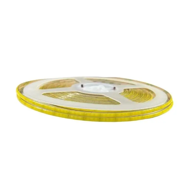 12V 3MM Ultra İnce Esnek COB Şerit LED Günışığı (3000–3200K) 400 LED/m IP20 – 5 Metre ✨