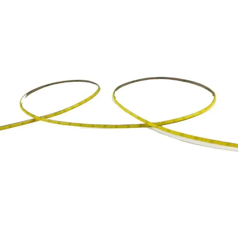 12V 3MM Ultra İnce Esnek COB Şerit LED Günışığı (3000–3200K) 400 LED/m IP20 – 5 Metre ✨