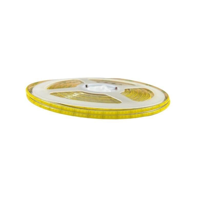 12V 3MM Ultra İnce Esnek COB Şerit LED Günışığı (3000–3200K) 400 LED/m IP20 – 5 Metre ✨