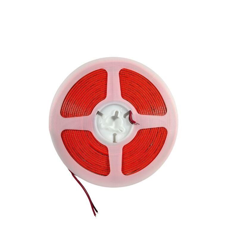12V 3MM İnce Esnek COB Şerit LED Kırmızı Işık 400 LED/m IP20 – 5 Metre