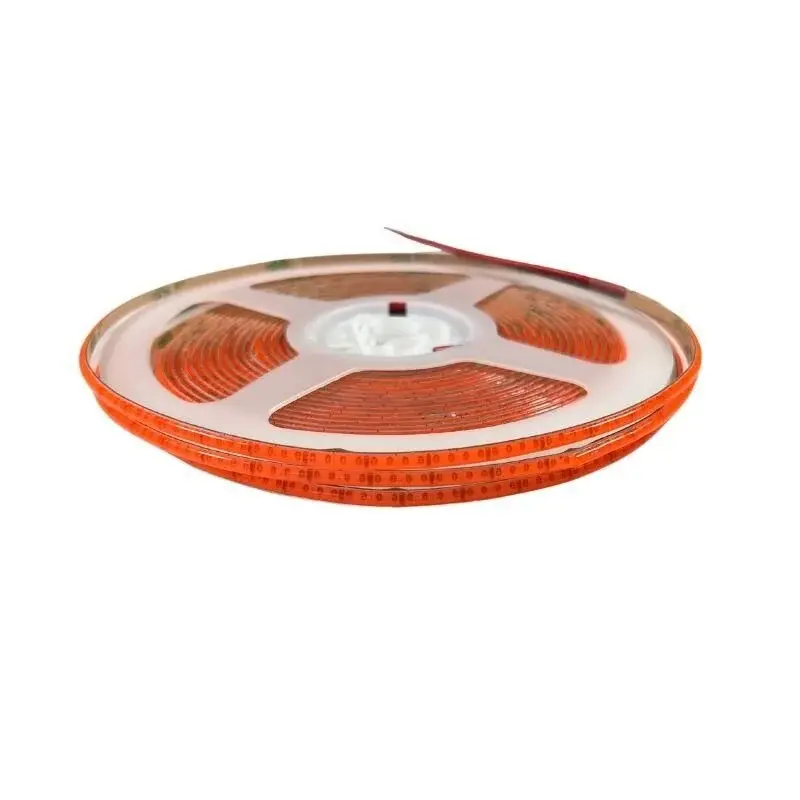 12V 3MM Ultra İnce Esnek COB Şerit LED – Pembe Işık 400 LED/m • IP20 • 5 Metre