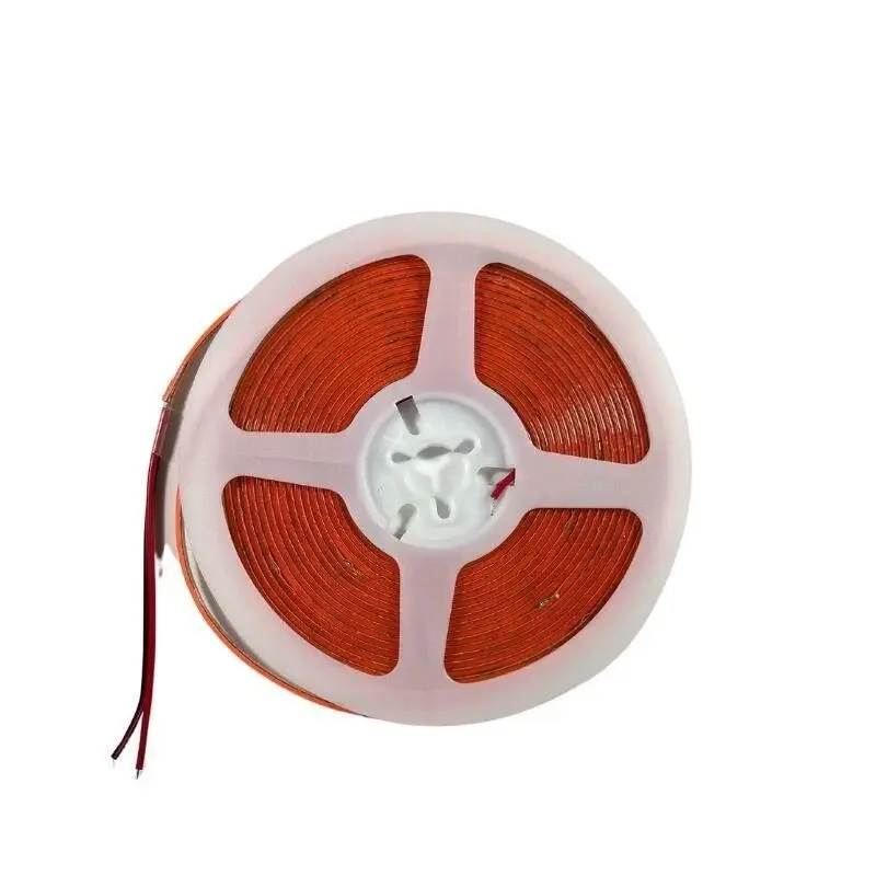 12V 3MM Ultra İnce Esnek COB Şerit LED – Pembe Işık 400 LED/m • IP20 • 5 Metre