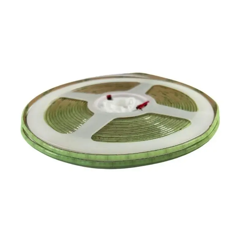 12V 3MM Ultra İnce Esnek COB Şerit LED Turkuaz Işık 400 LED/m IP20 – 5 Metre