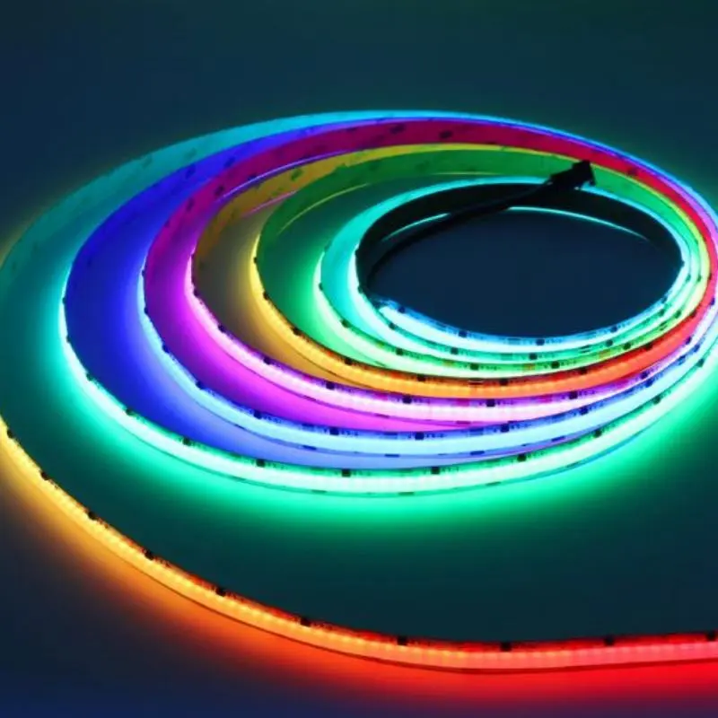 12V COB RGB Şerit Led 768 Led 10mm