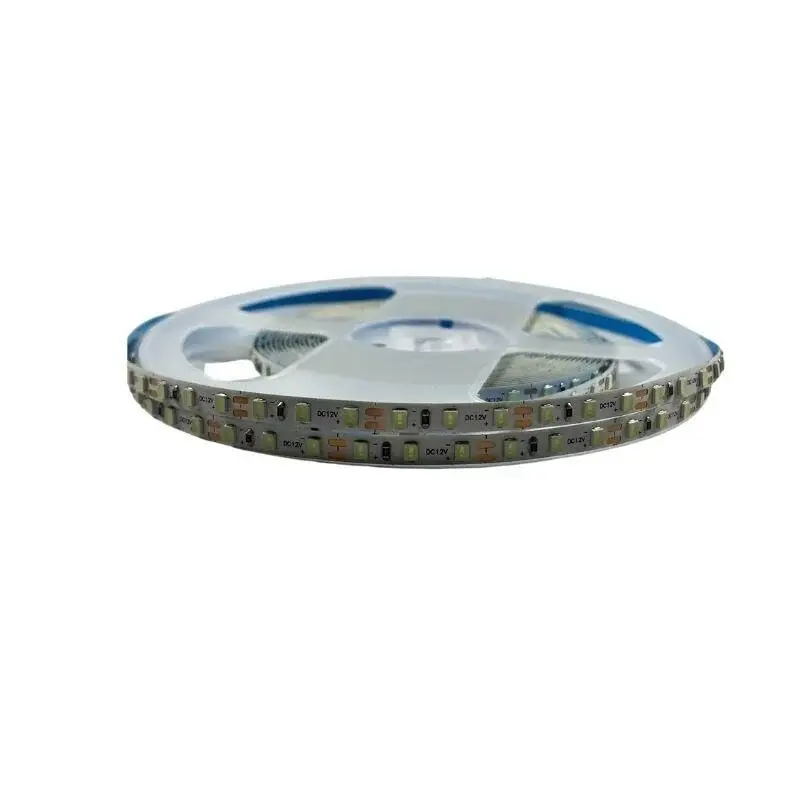 12V 5mm 120 Ledli 2835 Mavi Şerit Led İnce PCB (5 Metre)