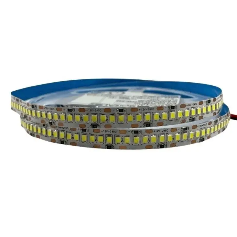 240 Ledli Sık Ledli 10mm 12V Gün Işığı Şerit Led IP20 (5 Metre)