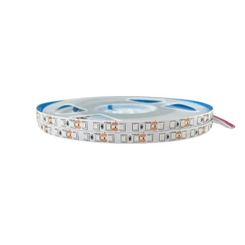 8mm 120 Ledli Sık Ledli 12V Kırmızı Şerit Led IP20 (5 Metre)