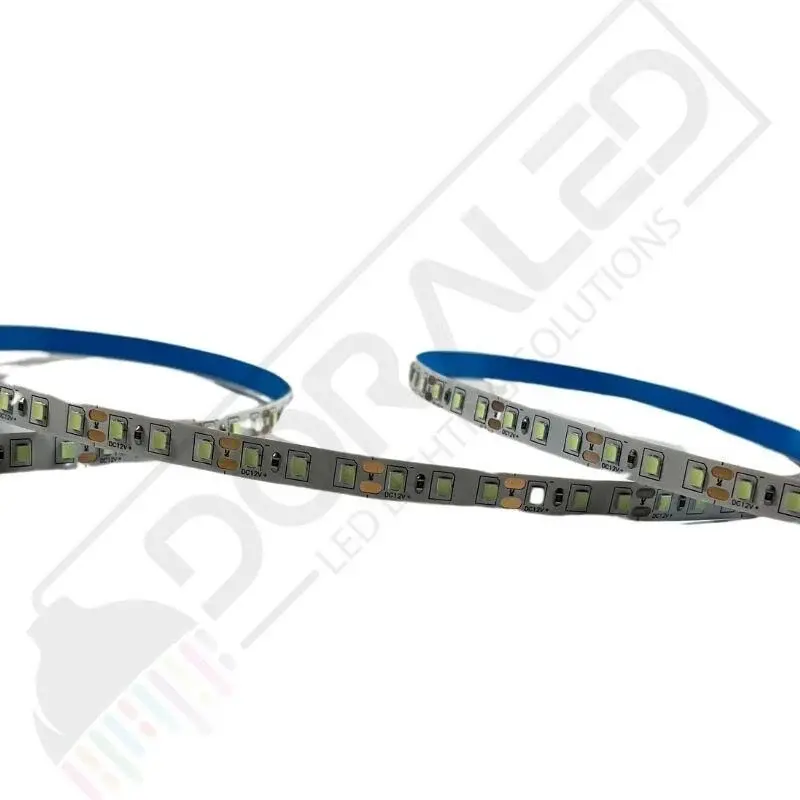 8mm 120 Ledli Sık Ledli 12V Mavi Şerit Led IP20 (5 Metre)