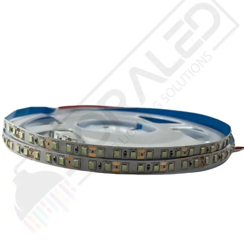 8mm 120 Ledli Sık Ledli 12V Mavi Şerit Led IP20 (5 Metre)