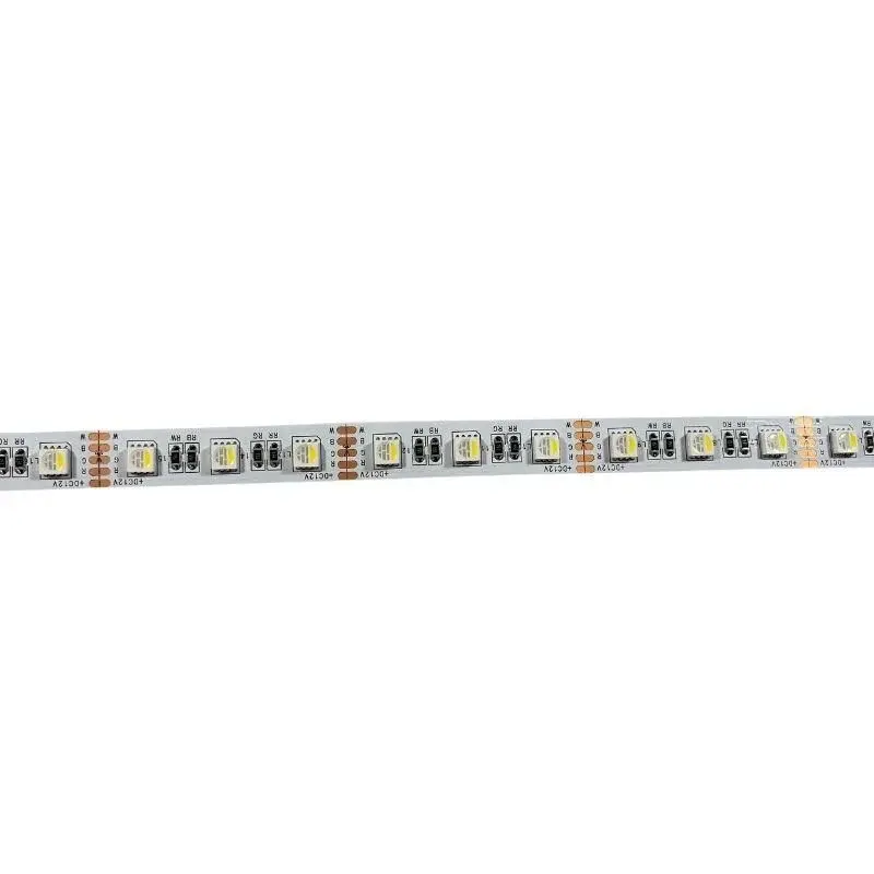 RGBWW Şerit Led RGB + Beyaz 5050 IP20 60 Led/M 12V (5 Metre)