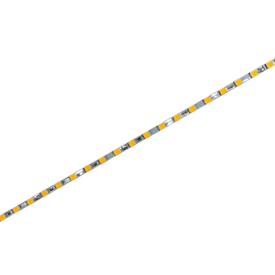 4mm 12V Alüminyum Çubuk Led Bar Amber 120 LED 100cm