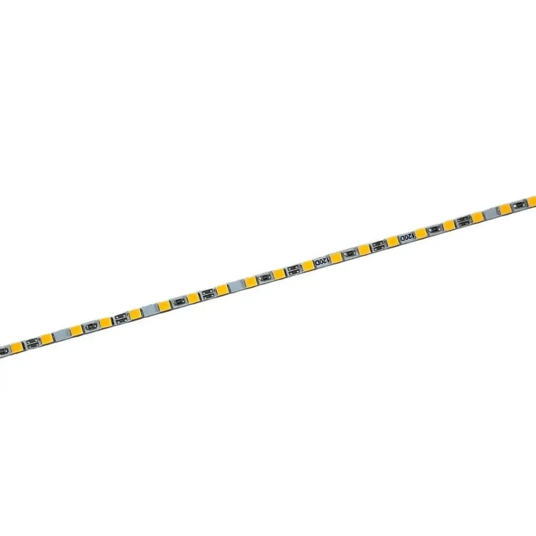 4mm 12V Alüminyum Çubuk Led Bar Amber 120 LED 100cm