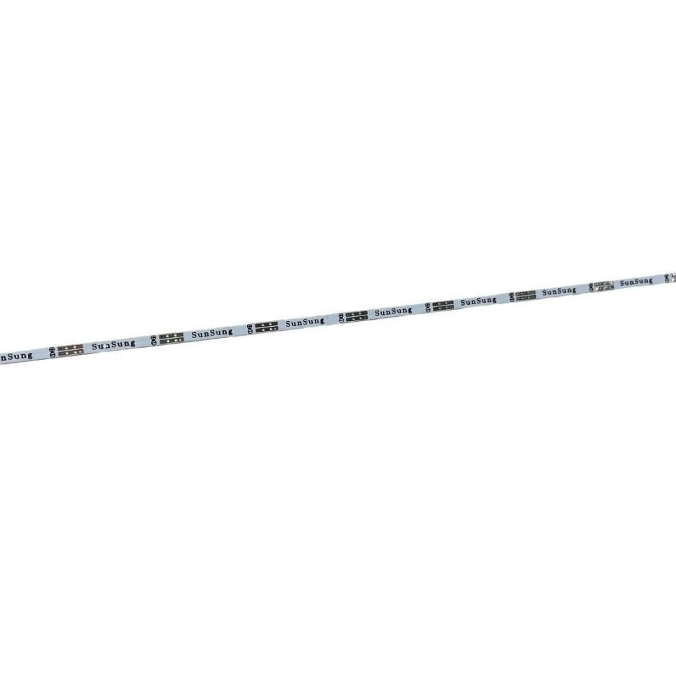 4mm 12V Alüminyum Çubuk Led Bar Beyaz – 120 Led – 100 cm