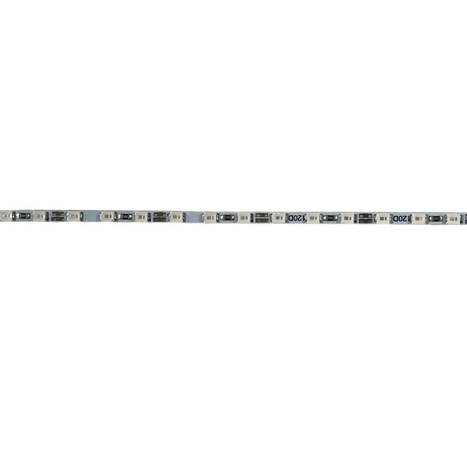 4mm 12V Alüminyum Çubuk Led Bar Mavi – 120 LED – 100 cm
