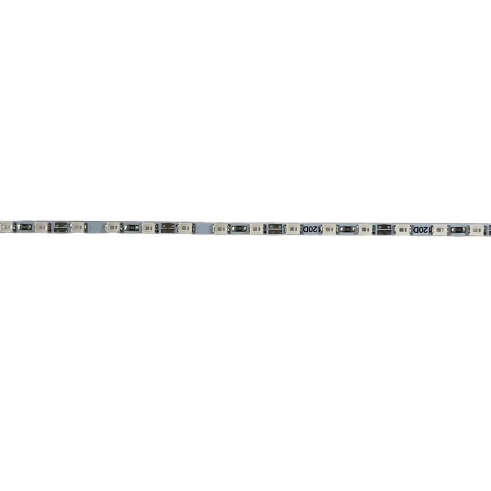 4mm 12V Alüminyum Çubuk Led Bar Mavi – 120 LED – 100 cm
