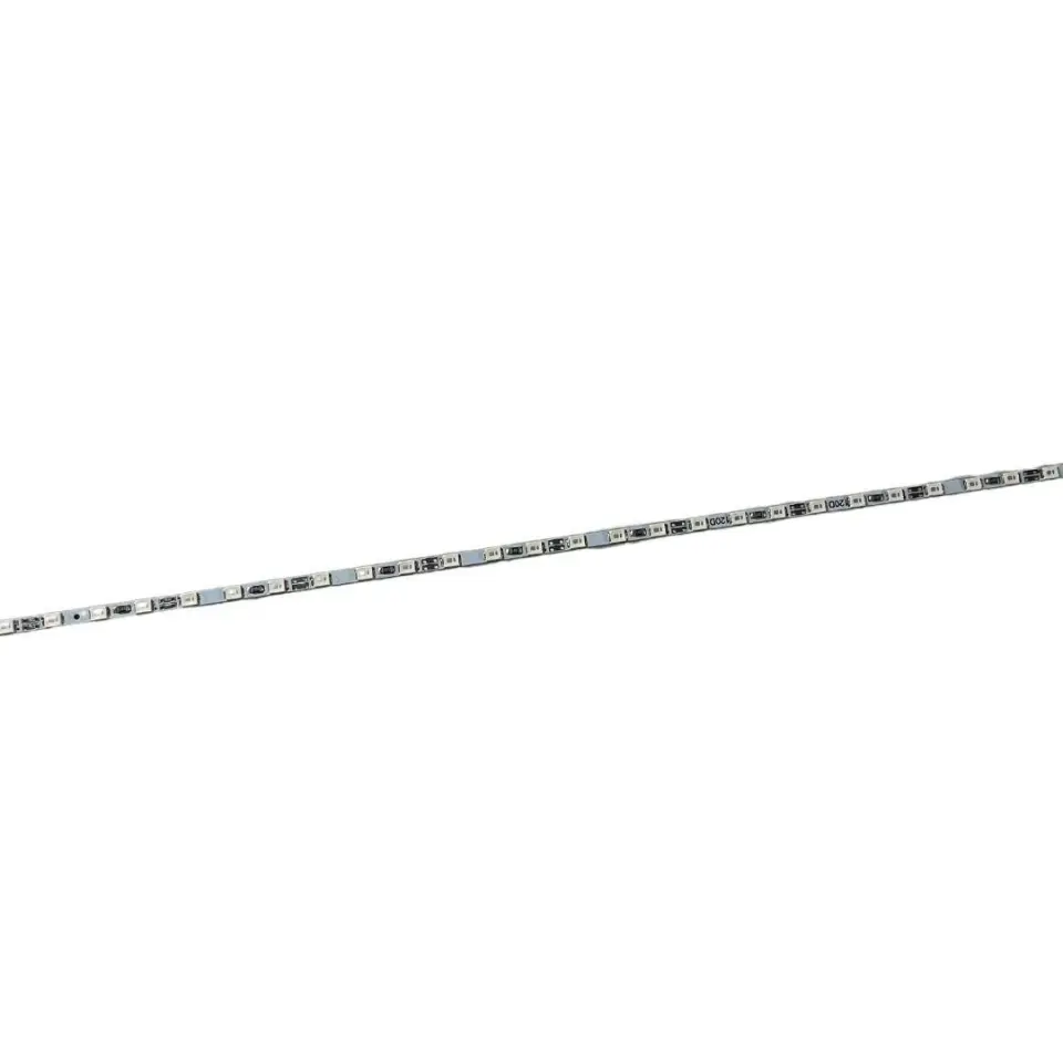4mm 12V Alüminyum Çubuk Led Bar Mavi – 120 LED – 100 cm