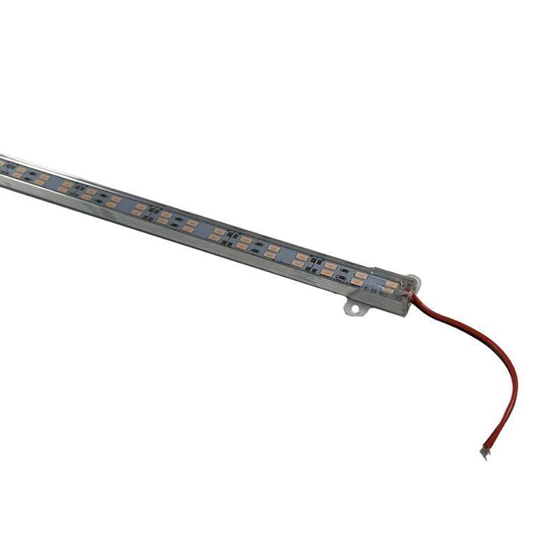 Su Geçirmez Led Bar Mor Su Geçirmez çubuk Led Çift Sıra 12V 100cm