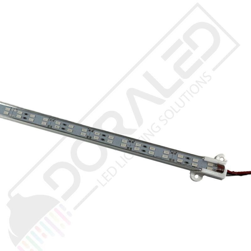 Su Geçirmez Led Bar Kırmızı Su Geçirmez Çubuk Led Çift Sıra 12V 100cm