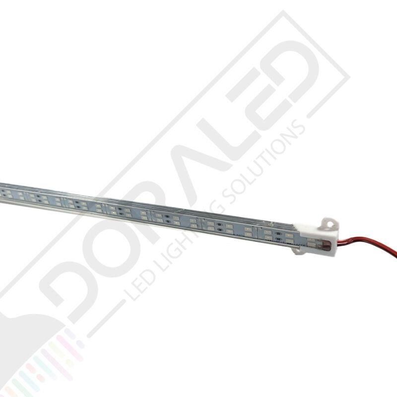 Su Geçirmez Led Bar Kırmızı Su Geçirmez Çubuk Led Çift Sıra 12V 100cm