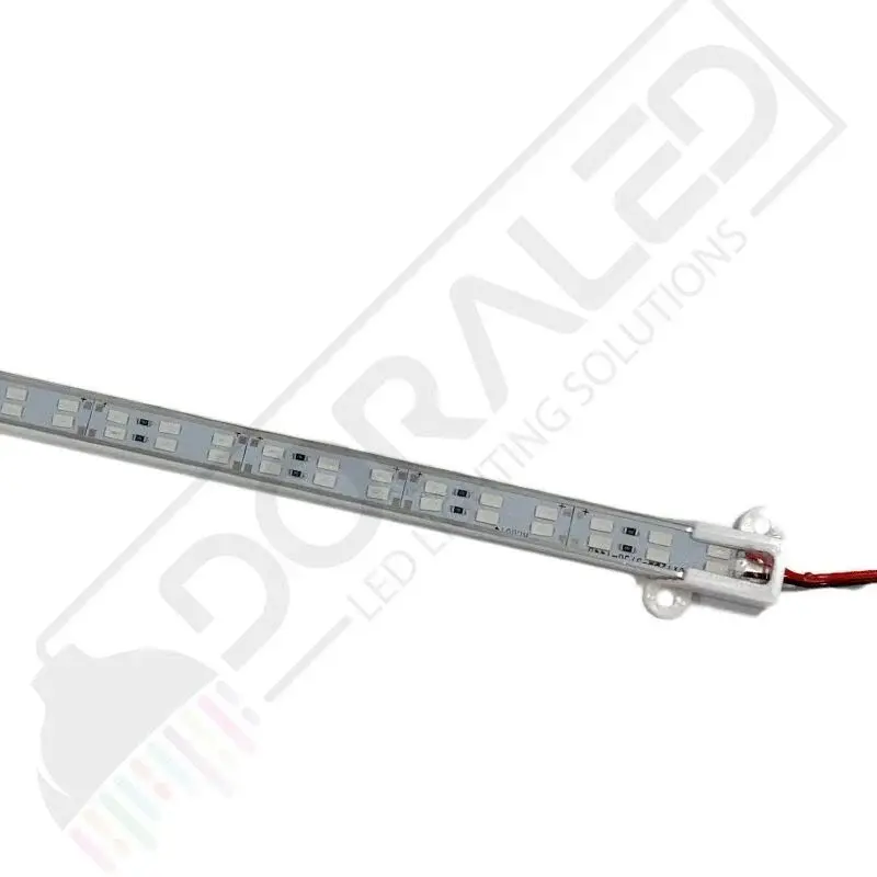Su Geçirmez Led Bar Kırmızı Su Geçirmez Çubuk Led Çift Sıra 12V 100cm