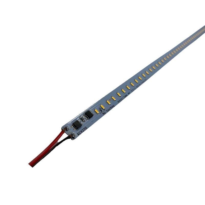 220 Volt 4014 Dim Edilebilir Led Bar Alüminyum Çubuk Led 220 V 144 Led 100CM Gün Işığı 3000-3200K