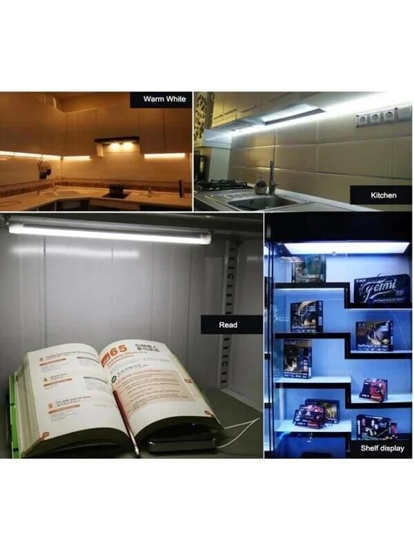 220 Volt 4014 Çubuk Led Gün Işığı 3000-3200K - Opak Cam 50 CM Kasalı Dim Edilebilir Bar Led 220v