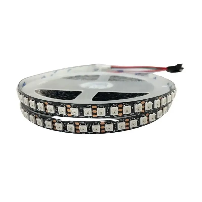 WS2815B 120 Ledli ARGB 12V Tek Tek Adreslenebilir Pixel Şerit Led Magic Led 5M