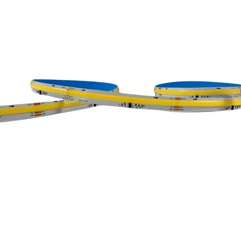24V Pixel COB Şerit LED 360 LED/m Beyaz 6500K 10mm PCB 5 Metre