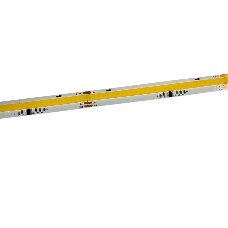 24V Pixel COB Şerit LED 360 LED/m Beyaz 6500K 10mm PCB 5 Metre