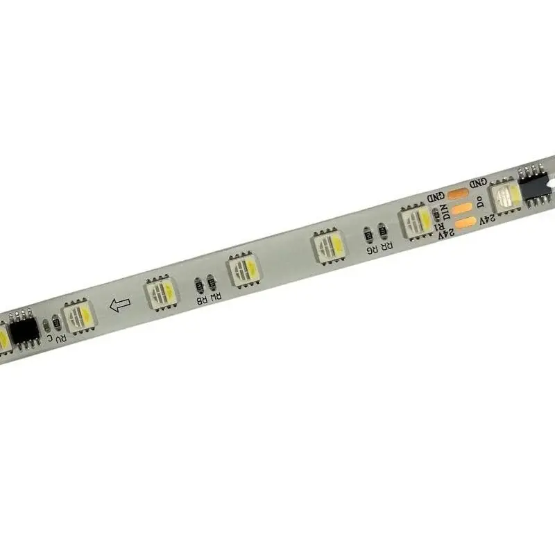 WS2814 IC RGBW Pixel Şerit LED – RGB + Beyaz | IP65 | 18W | 24V