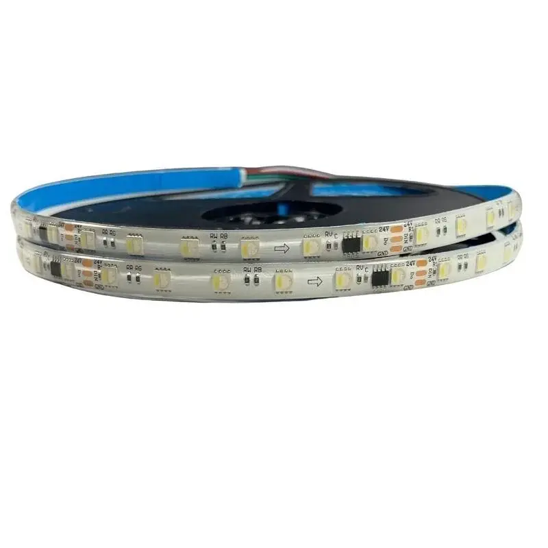 WS2814 IC RGBW Pixel Şerit LED – RGB + Beyaz | IP65 | 18W | 24V