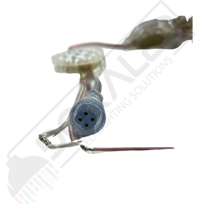 24Volt 50mm WS2811 Adreslenebilir LunaPark Ledi ARGB Pixel Modül Led(30 Adet)