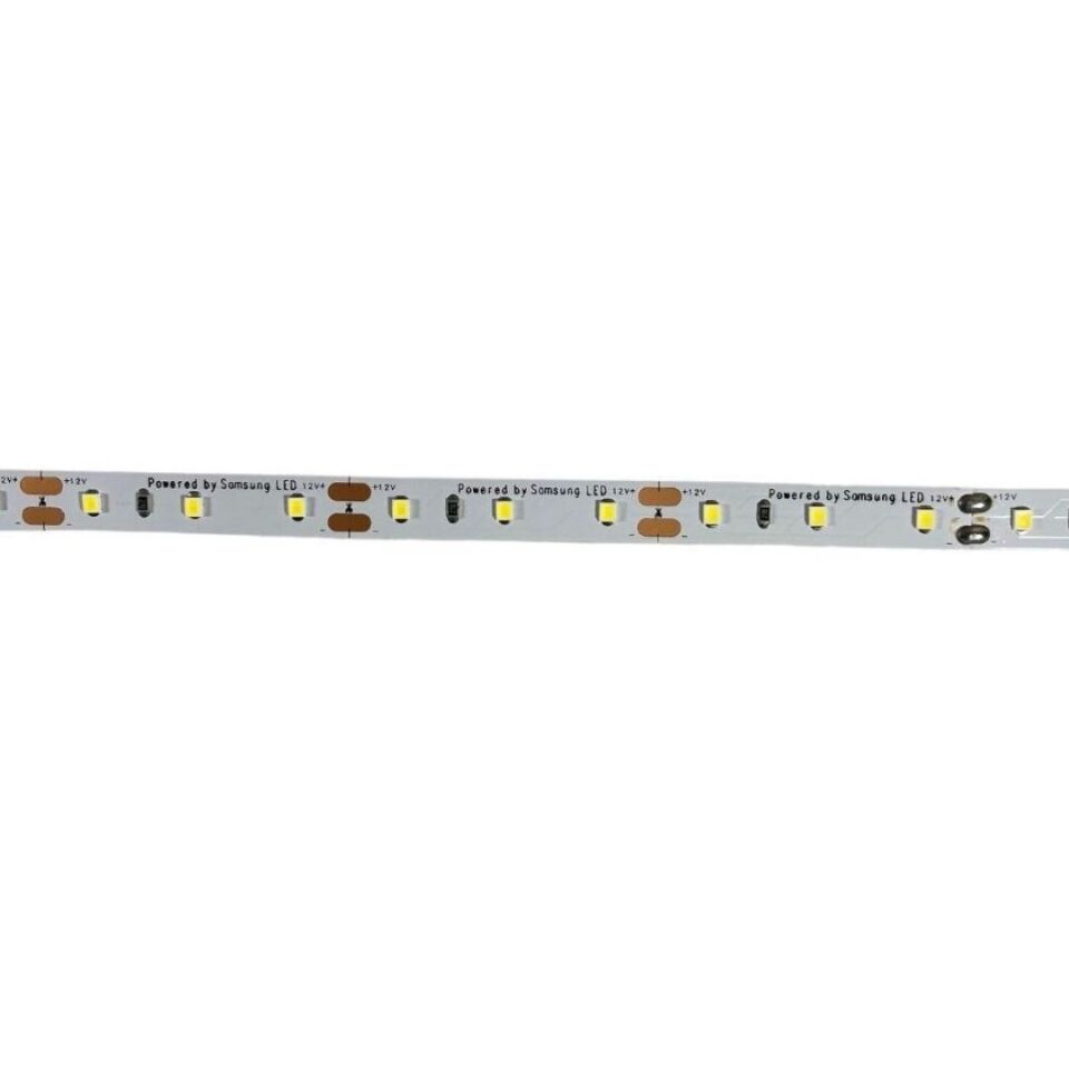 SAMSUNG 2835 SMD Şerit LED 12V 60 LED/m – 6500K Beyaz – 14.4W