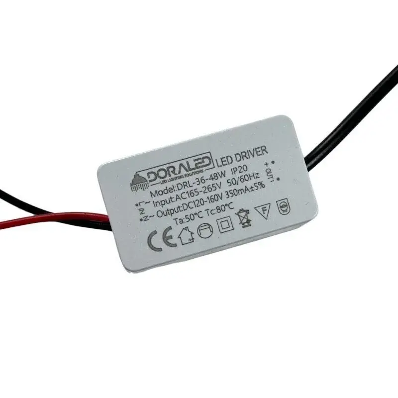 40-50W 350mA 130-160V Power LED Driver IP20