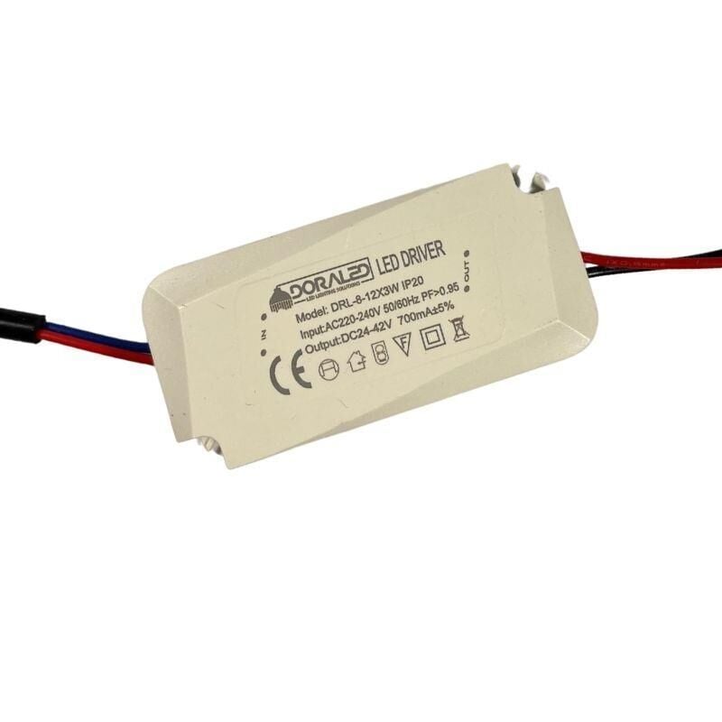 8-12x3W 700mA 24-42V Power LED Driver IP20