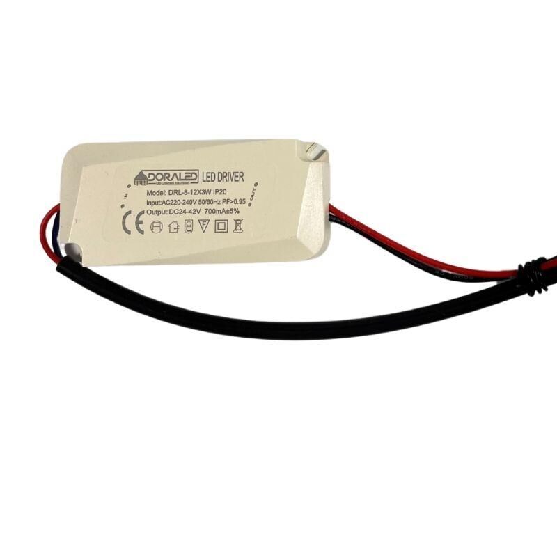 8-12x3W 700mA 24-42V Power LED Driver IP20
