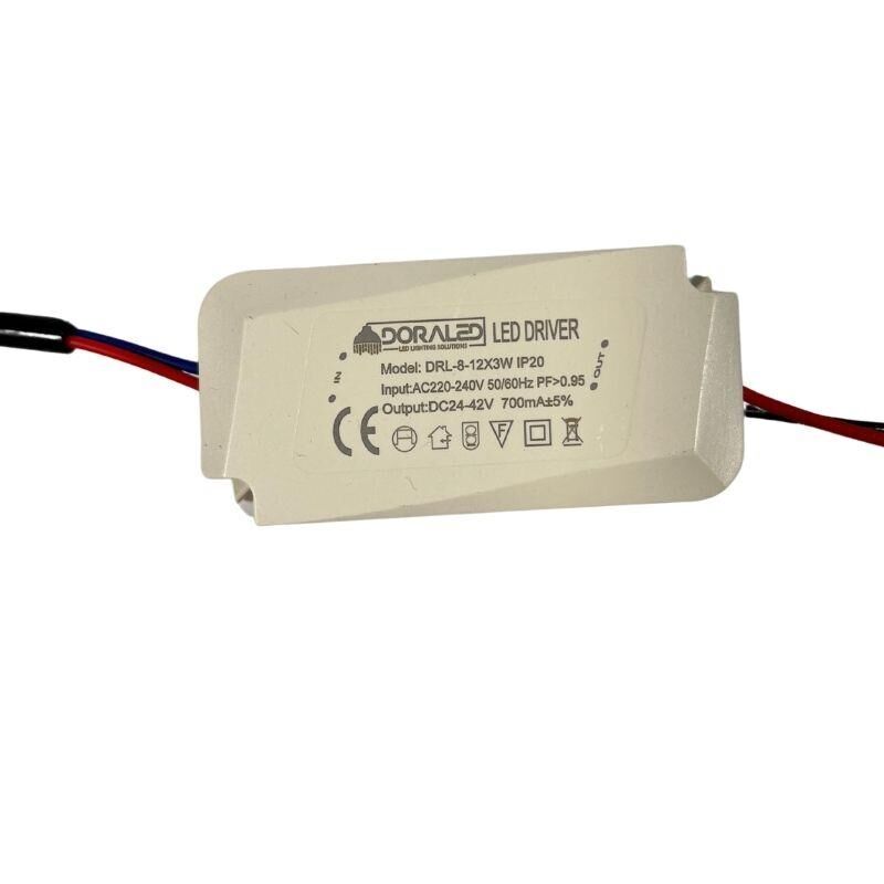 8-12x3W 700mA 24-42V Power LED Driver IP20